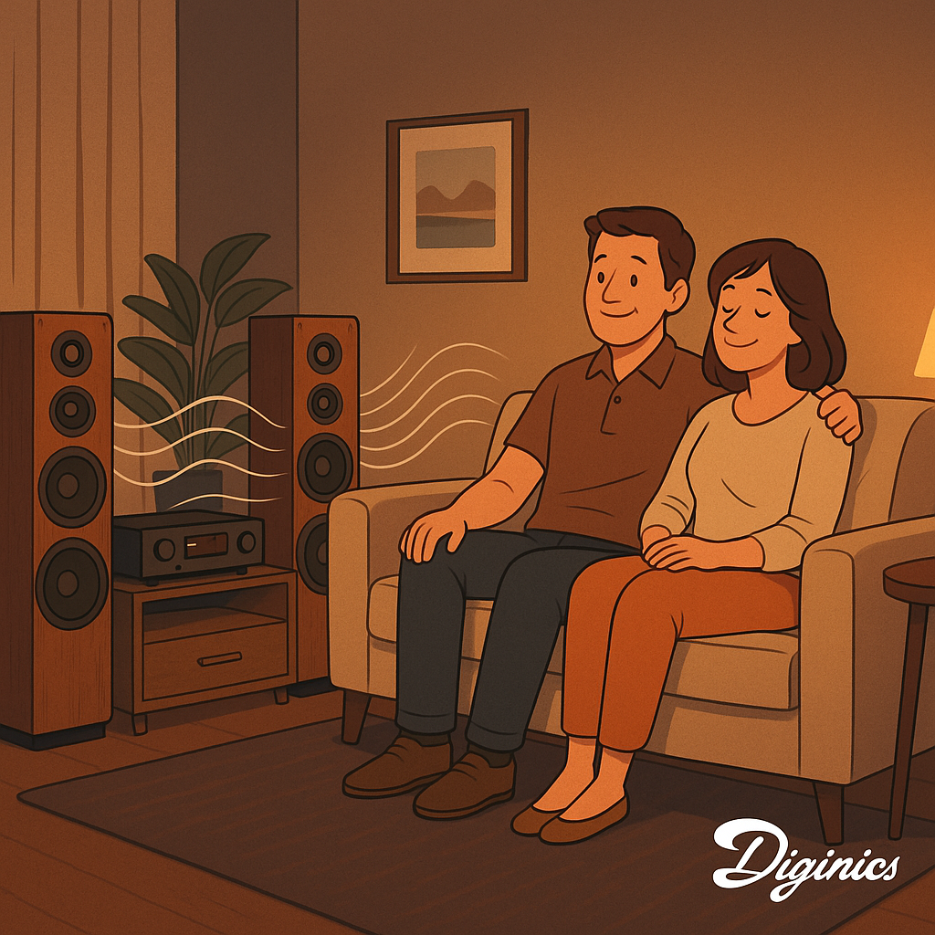 Hệ thống âm thanh tại gia tái hiện bass mạnh kiểm soát tốt, không làm lu mờ dải trung và cao
