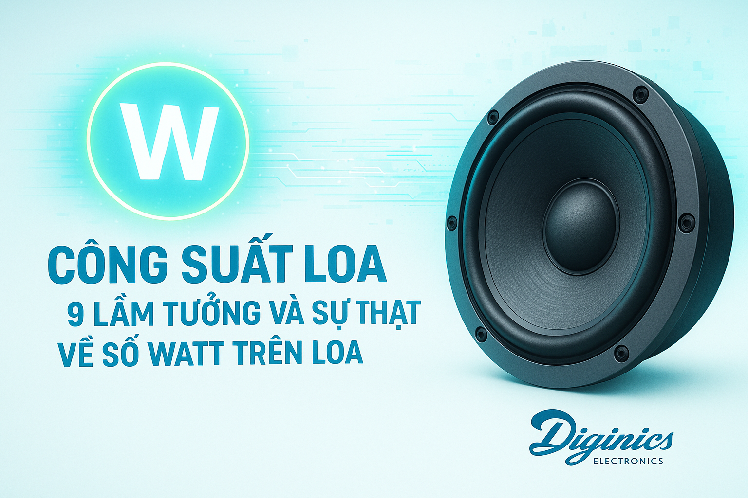 Công Suất Loa – 9 Lầm Tưởng Và Sự Thật Về Số Watt Trên Loa